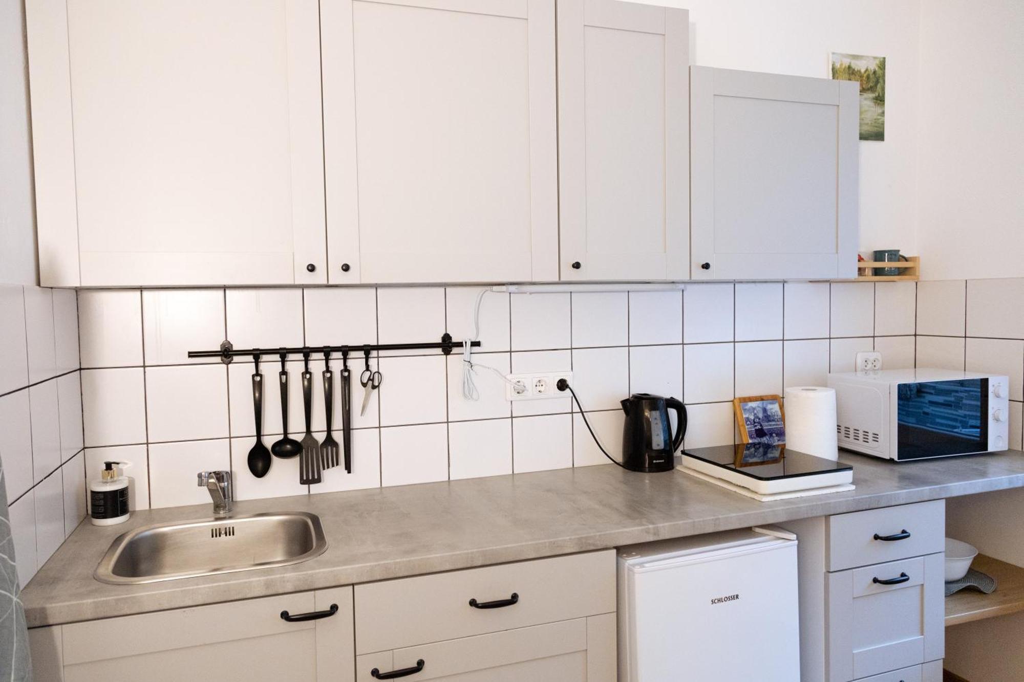 Visaginas Flat White Appartement Buitenkant foto