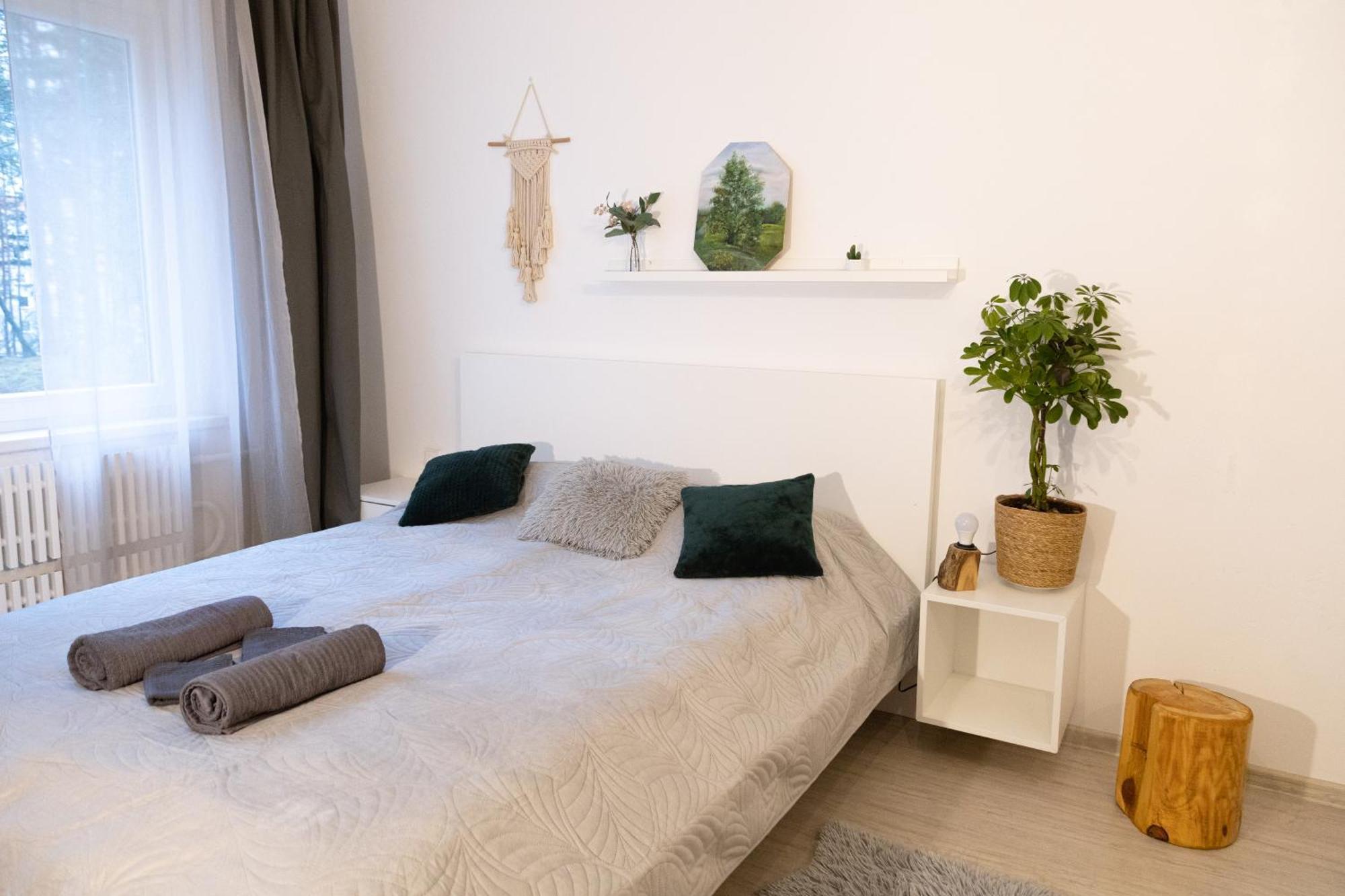 Visaginas Flat White Appartement Buitenkant foto