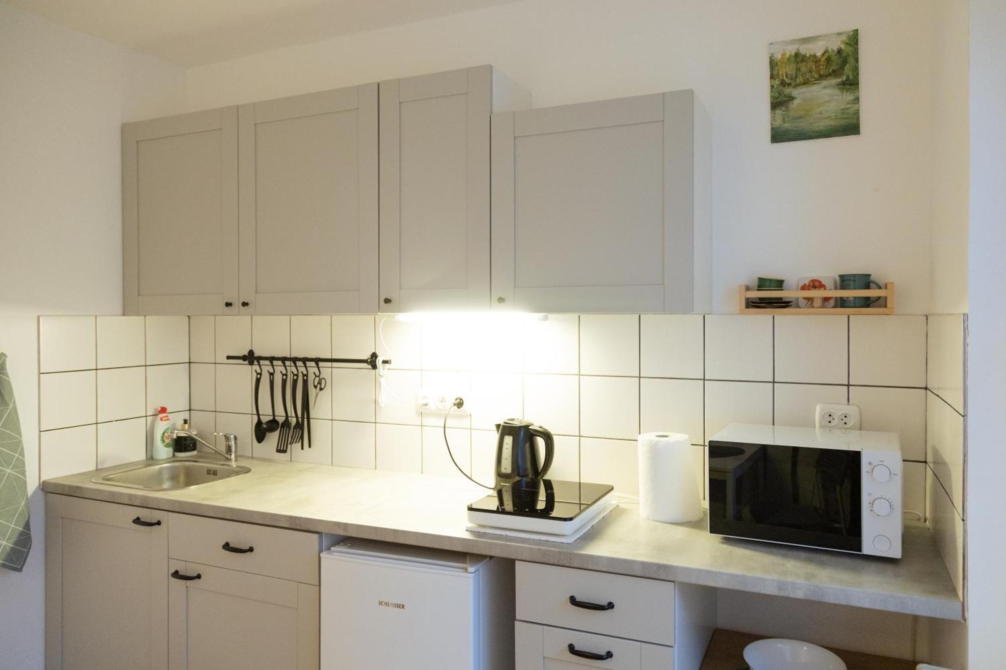 Visaginas Flat White Appartement Buitenkant foto