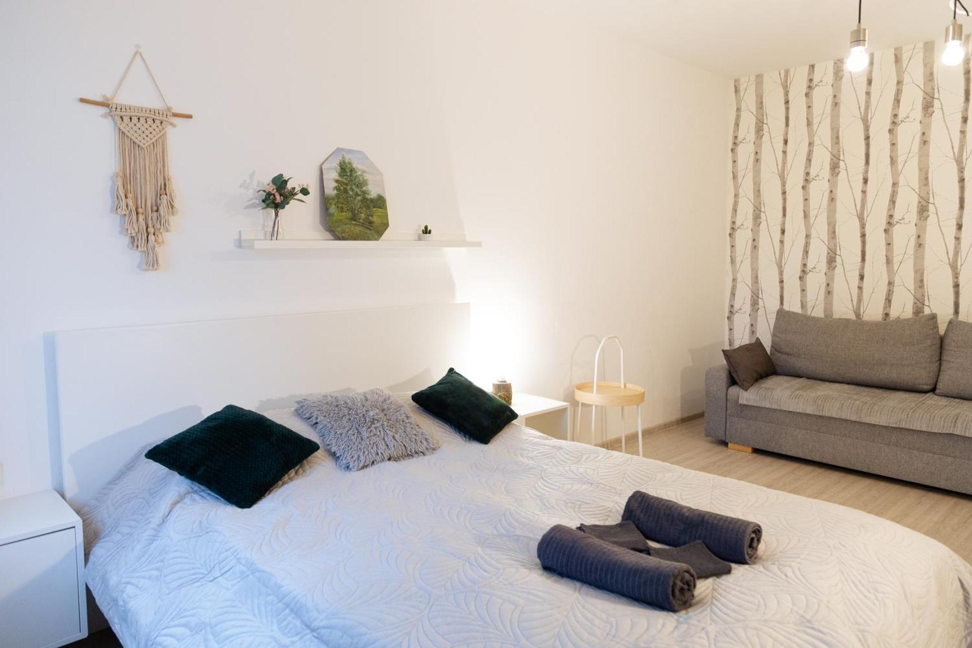 Visaginas Flat White Appartement Buitenkant foto